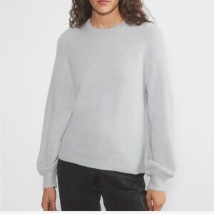 NWT Aritzia Wilfred Sonder Sweater size Small in Chrome Grey